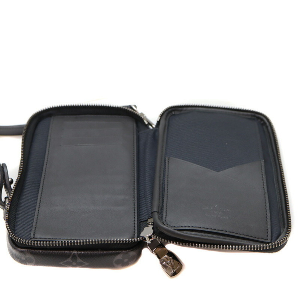 Louis Vuitton Phone Double Pouch Eclipse Black Mo… - image 6